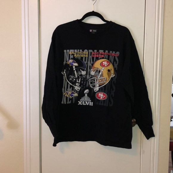 NFL Other - NFL Team Apparel long sleeved tee shirt size Lg
